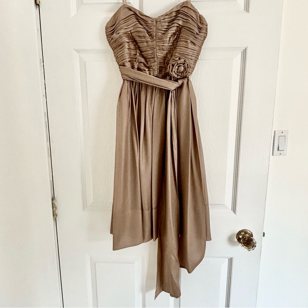 Strapless BCBG Dress